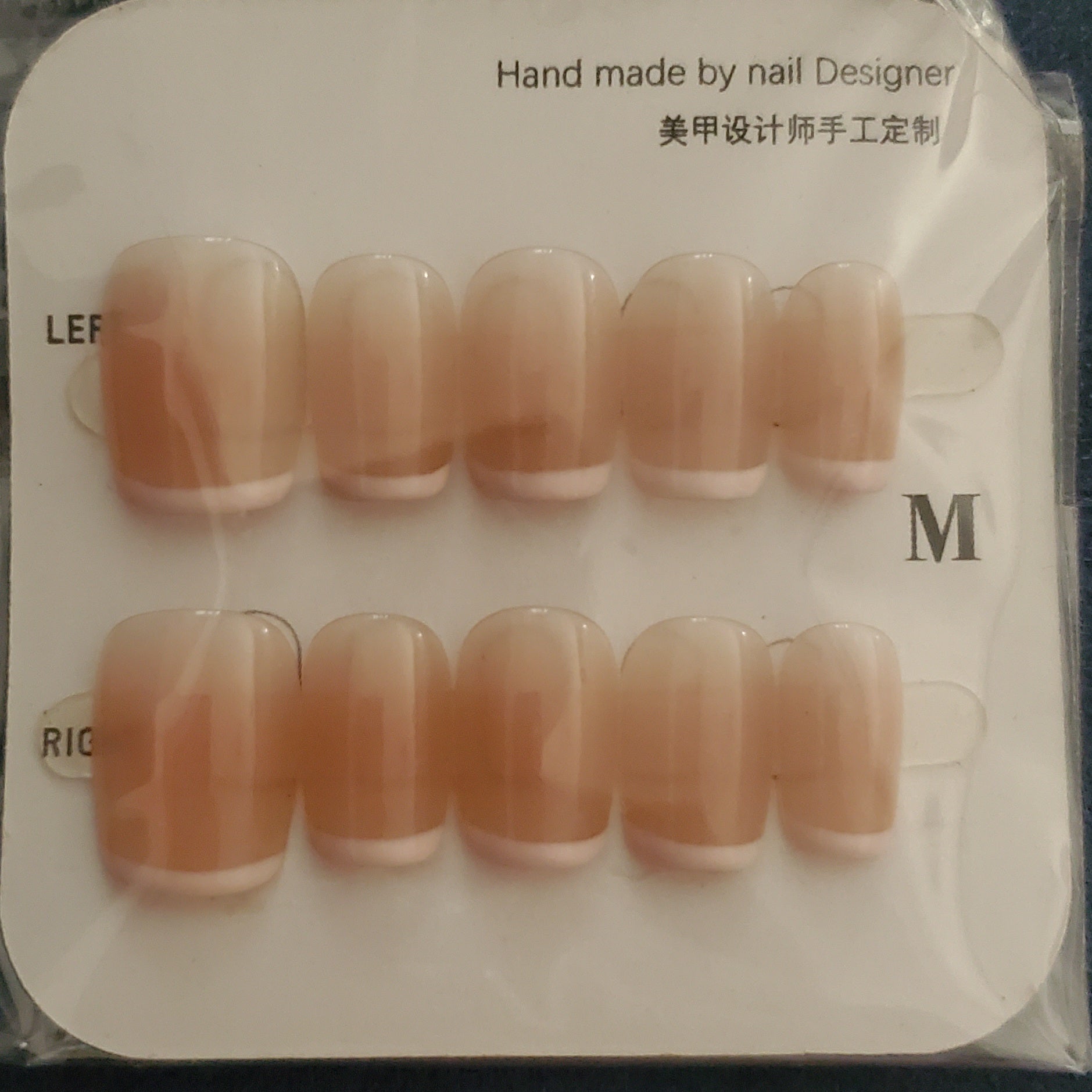 10 piece handmade press-on nails